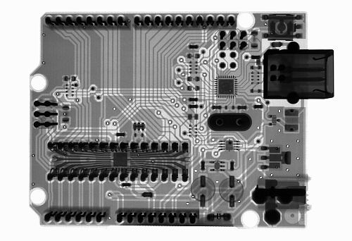 gray and black computer motherboard